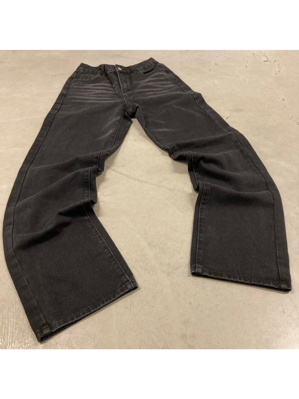 Y2k baggy black jeans 28x32